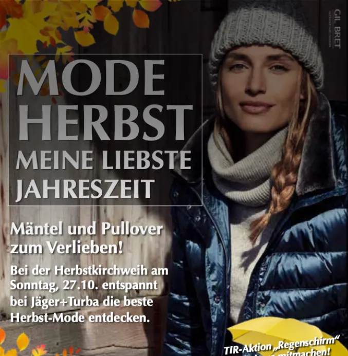 Werbung für Einzelhandel, Dienstleistungen und Gewerbe